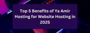 Top 5 Benefits of Ya Amir Hosting for Website Hosting in 2025