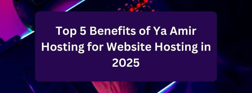Top 5 Benefits of Ya Amir Hosting for Website Hosting in 2025